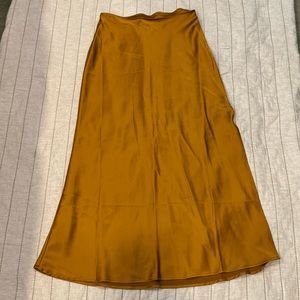Abercrombie midi skirt with side slit